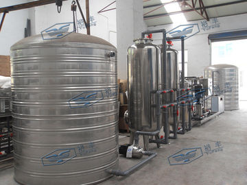 SUS304 σύστημα κατεργασίας ύδατος, αυτόματα καθαρίζοντας συστήματα πόσιμου νερού