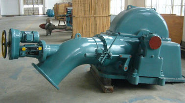 Υδρο υδρο στρόβιλος 800KW Turgo σταθμών παραγωγής ηλεκτρικού ρεύματος - γεννήτρια τουρμπίνας νερού 2.5MW