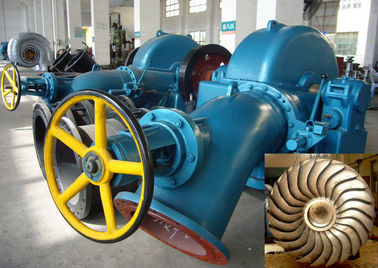 Υδρο υδρο στρόβιλος 800KW Turgo σταθμών παραγωγής ηλεκτρικού ρεύματος - γεννήτρια τουρμπίνας νερού 2.5MW