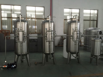 Πλήρως αυτόματο SUS304/316L σύστημα διήθησης νερού αντίστροφης όσμωσης για το σπίτι